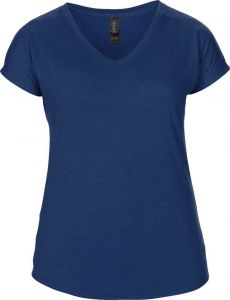 Anvil women's triblend v-neck tee