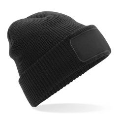 Thinsulate™ patch beanie