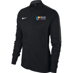 NUIM W NK DRY ACDMY18 TRK JKT BLACK/ANTHRACITE/WHITE  WITH UNIVERSITY LOGO