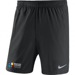 NUIM M NK DRY ACDMY18 SHORT BLACK/BLACK/WHITE WITH UNIVERSITY LOGO