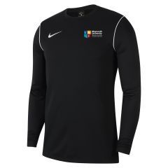 NUIM M NK DRY PARK20 CREWTOP BLACK/WHITE/WHITE WITH UNIVERSITY LOGO