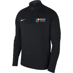 NUIM M NK DRY ACDMY18 DRIL TOP BLACK/ANTHRACITE/WHITE  WITH UNIVERSITY LOGO