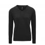 Women's cotton blend v-neck sweater