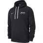 NUIM M HOODIE PO FLC CLUB19 BLACK/BLACK/WHITE/WHITE  WITH UNIVERSITY LOGO