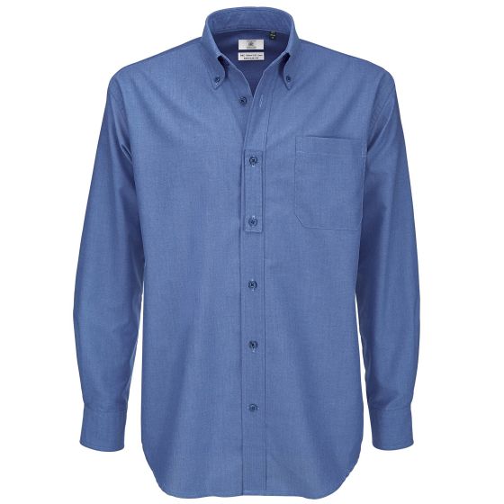 B&C Oxford long sleeve /men