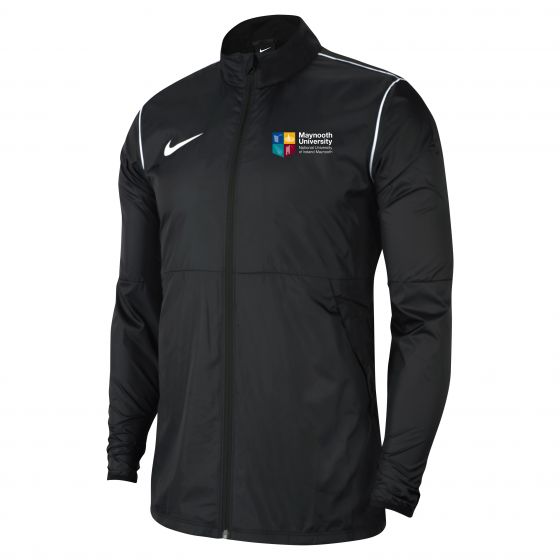 NUIM Y NK RPL PARK20 RN JKT BLACK/WHITE/WHITE  WITH UNIVERSITY LOGO
