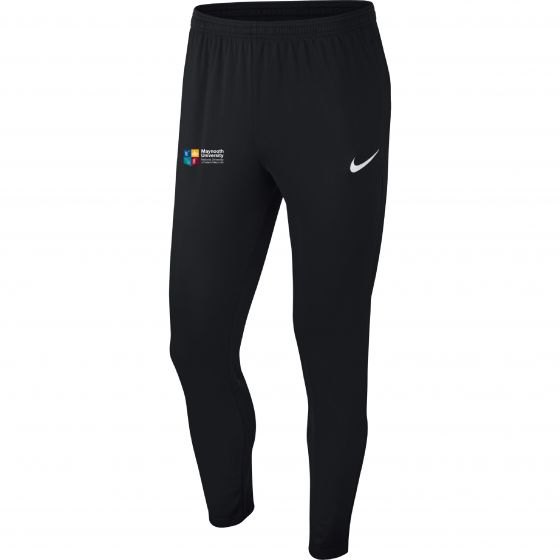 NUIM M NK DRY ACDMY18 PANT BLACK/BLACK/WHITE  WITH UNIVERSITY LOGO